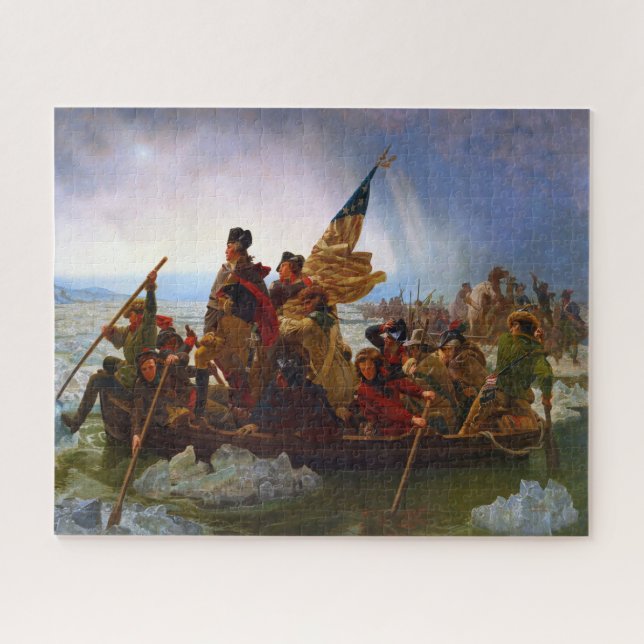 Puzzle Washington Traverser le Delaware │ Emanuel Leutze (Horizontal)