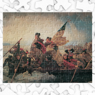 Puzzle Washington Traverser le Delaware par Emanuel Leutz