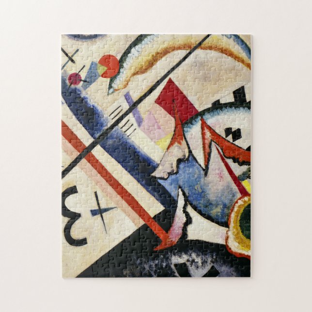 Puzzle Wassili Kandinsky - Croix Blanche (Vertical)