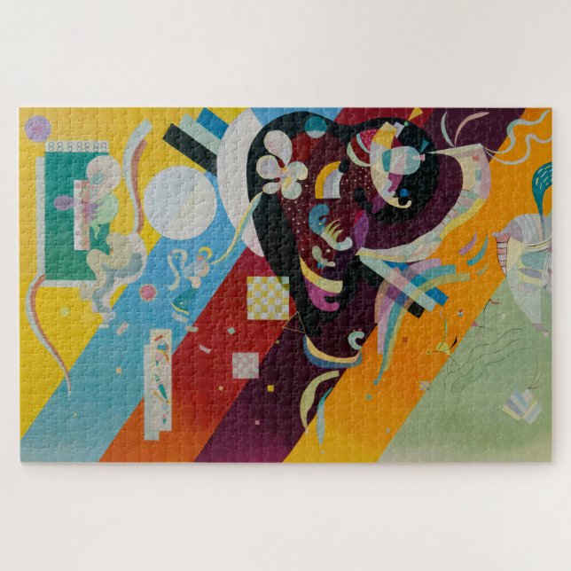 Puzzle Wassily Kandinsky Composition 9 Peinture Abstraite (Horizontal)