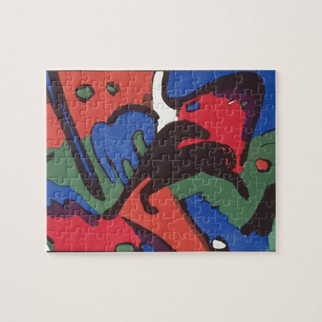 Puzzle Wassily Kandinsky Franz Marc Blue Rider Peinture (Horizontal)