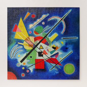 Puzzle Wassily Kandinsky - Peinture bleue,