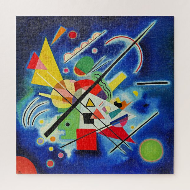 Puzzle Wassily Kandinsky - Peinture bleue, (Vertical)
