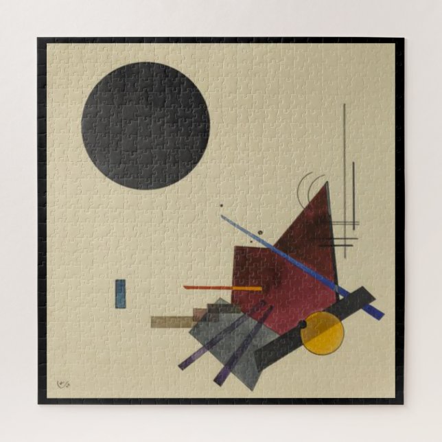 Puzzle Wassily Kandinsky, Relation noire, 1924 (Vertical)