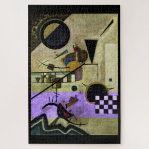 Puzzle Wassily Kandinsky, Sons contrastés, 1924