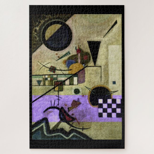 Puzzle Wassily Kandinsky, Sons contrastés, 1924 (Vertical)
