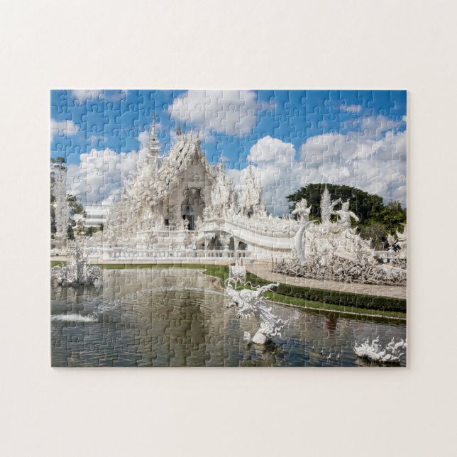 Puzzle Wat Rong Khun in Chiang Rai, Thaïlande (Horizontal)