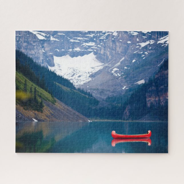 Puzzle Water | Lake Louise Canadian Rocky Mountains (Horizontal)