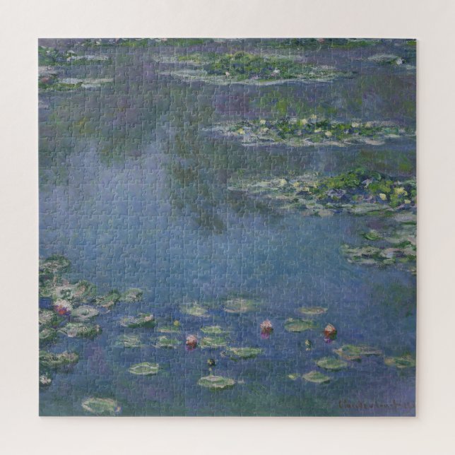 Puzzle Water Lilies Monet 1906 (Vertical)