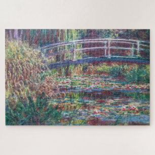 Puzzle Water Lily Pond (Harmonie Rose), Monet
