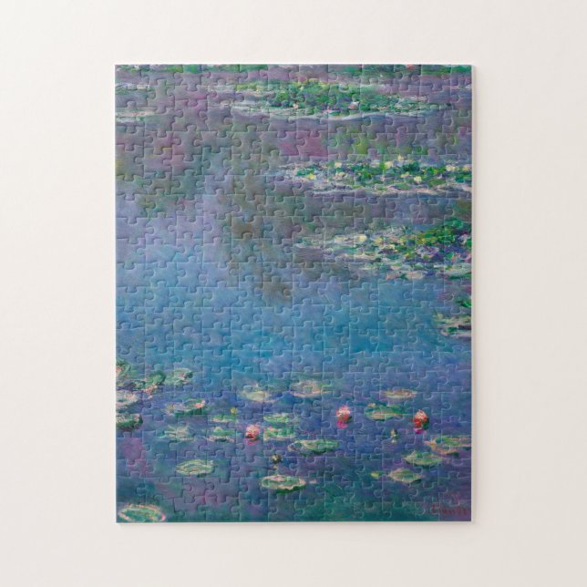 Puzzle Water Lily Pond, Monet (Vertical)