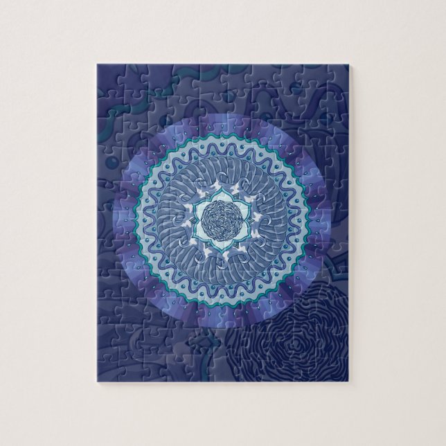 Puzzle Water Mandala (Vertical)