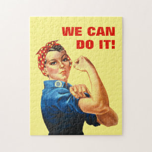 Puzzle We Can Do It World War II Propaganda Rosie Riveter