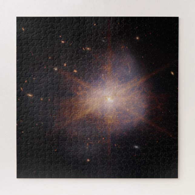 Puzzle WEBB SPACE TELESCOPE Galaxies en interaction Arp 2 (Horizontal)