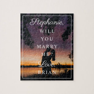 Puzzle Wedding Proposal Will You Marry Me Small Photo