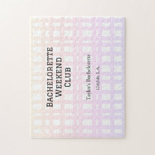 PUZZLE WEEK-END CLUB RETRO ENTERREMENT DE VIE DE JEUNE FI