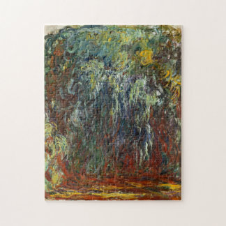Puzzle Weeping Willow : Giverny - Claude Monet