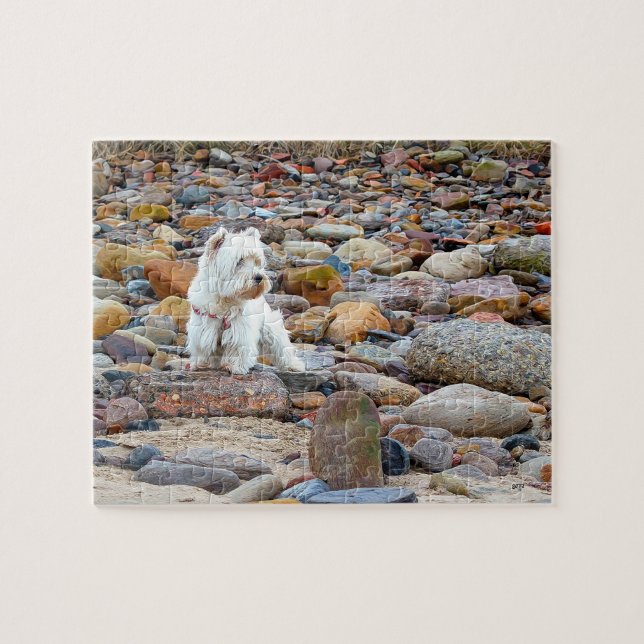 Puzzle West Highland White Terrier (Horizontal)