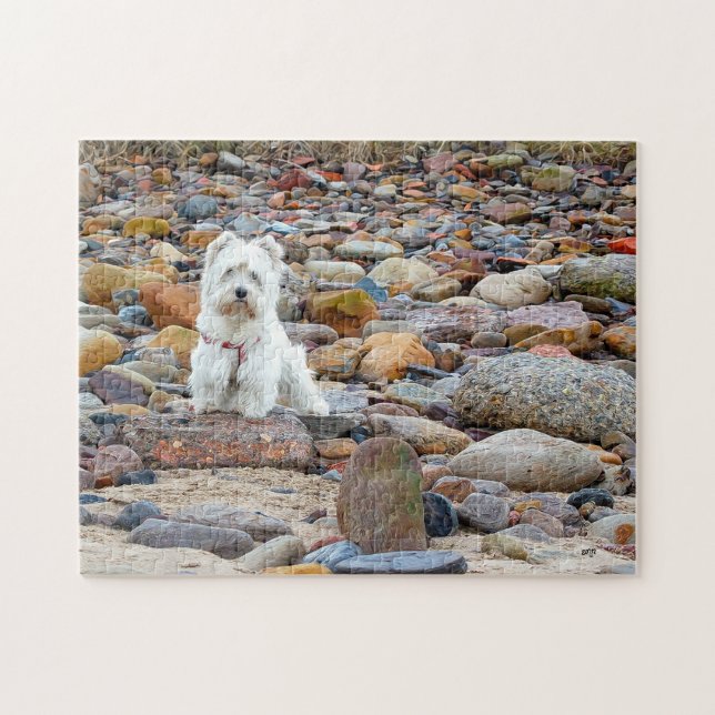 Puzzle West Highland White Terrier (Horizontal)