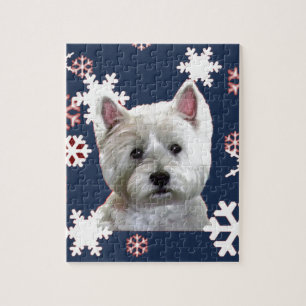 PUZZLE WESTIE HIVERNAL