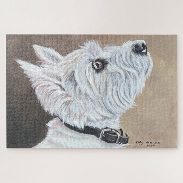 Puzzle Westie Recherche vers le profil B (Horizontal)