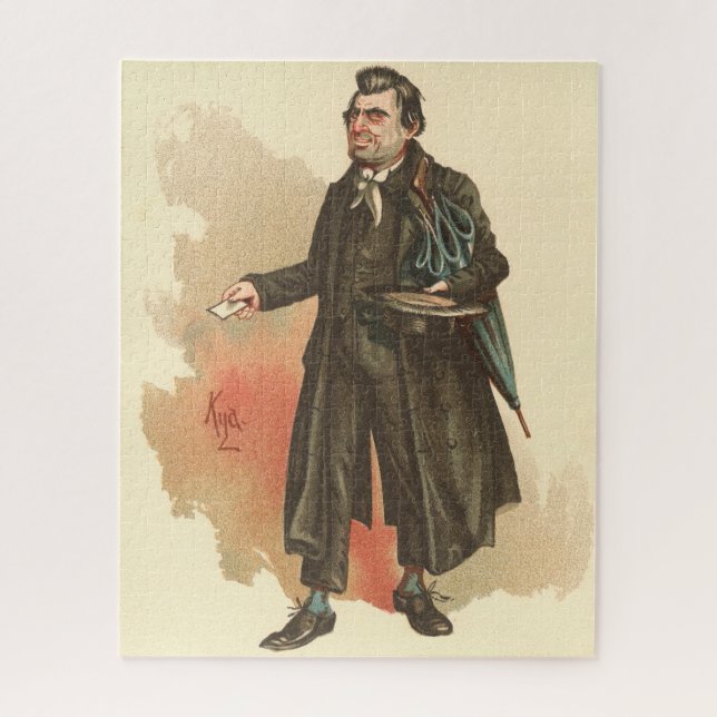 Puzzle Whackford Squeers, Kyd, Dickens Nicholas Nickleby (Vertical)