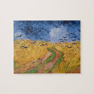 Puzzle Wheatfield de Vincent van Gogh   avec des