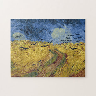 Puzzle Wheatfield with Crows de Vincent Van Gogh