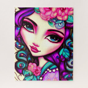 Puzzle Whimsical Girl Artistique