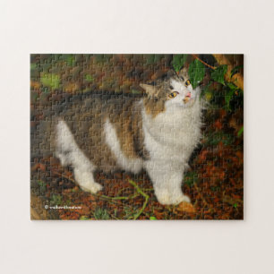 Puzzle Whimsical Le Chat et la Camellia