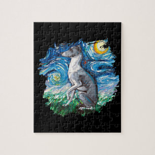 Puzzle Whippet Italian Greyhound Starry