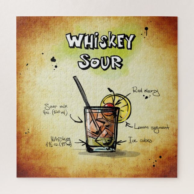 Puzzle Whiskey Sour 01 (Vertical)