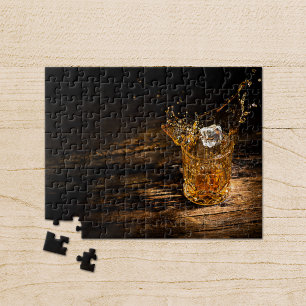 Puzzle Whiskey sur les rochers