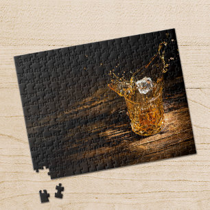 Puzzle Whiskey sur les rochers