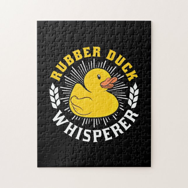 Puzzle Whisperer de canard en caoutchouc (Vertical)