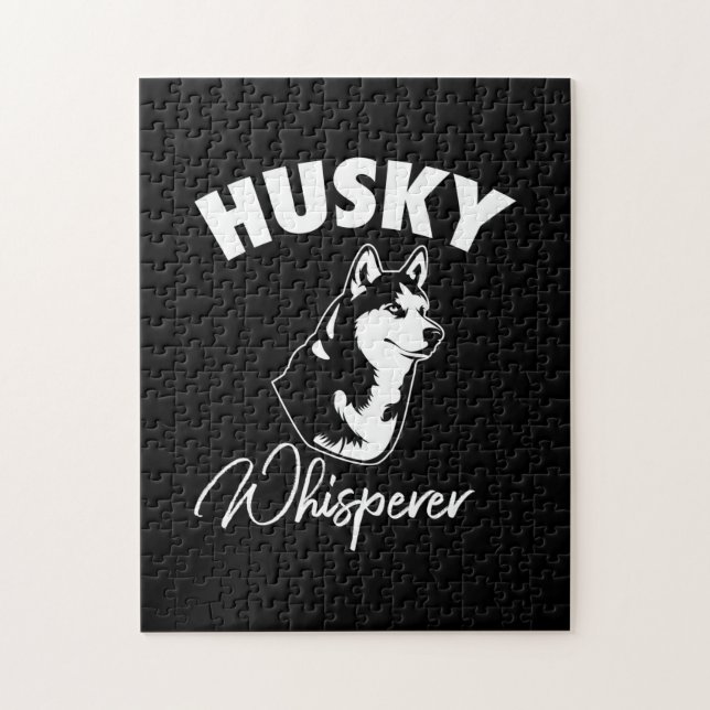 Puzzle Whisperer sibérien Husky (Vertical)