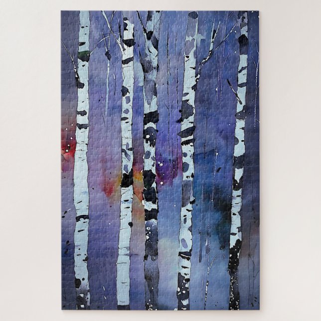 Puzzle Whispers of the Winter Woods (Vertical)