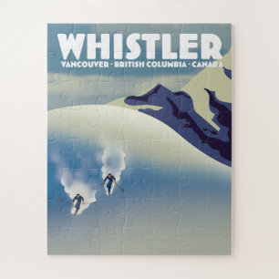 Puzzle Whistler Colombie-Britannique Canada Ski