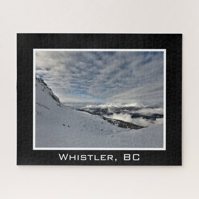 Puzzle Whistler Mountain C.-B. Chaise-ascenseur Canada Ne (Horizontal)