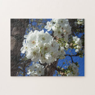 Puzzle White Blossoms I Ornamental Pear Tree