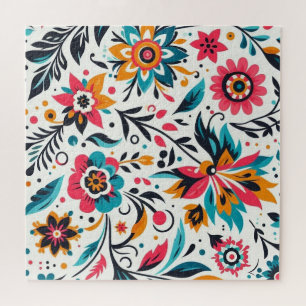 Puzzle White Mexican Tasse