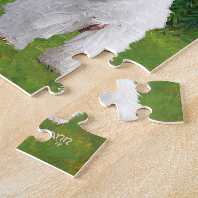 Puzzle White Terrier de West Highland (Côté)