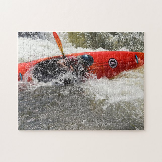 Puzzle White Water Kayak Adventure - 11 x 14 (Horizontal)