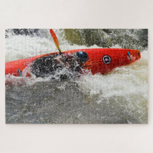 Puzzle White Water Kayak Adventure - 20 x 30