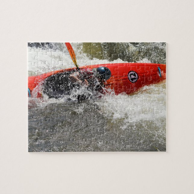 Puzzle White Water Kayak Adventure - 8 x 10 (Horizontal)