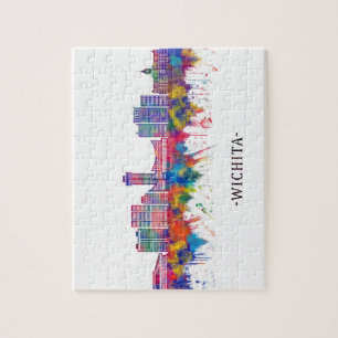 Puzzle Wichita Kansas Skyline