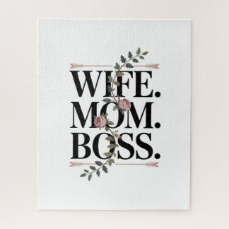 Puzzle Wife. Mom. Boss.