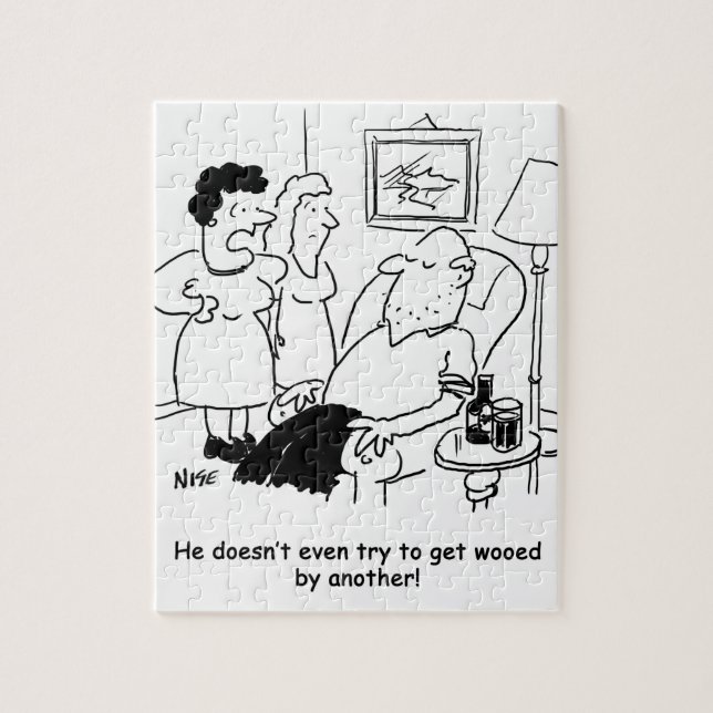Puzzle Wife Says Husband Doesn't Try to get Wooed (Vertical)