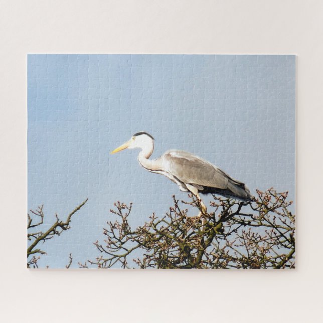 PUZZLE WILD BIRD HERON  (Horizontal)