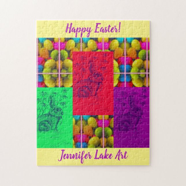 Puzzle Wild Bunny (Vertical)